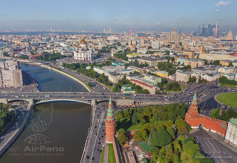 Московский Кремль с воздуха   09