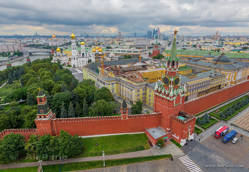 Московский Кремль с воздуха   21