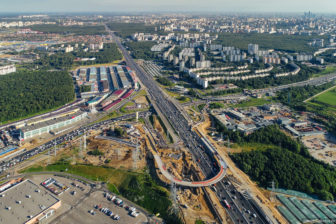 Развязка МКАД с Профсоюзной улицей — один из самых дорогих дорожных проектов Москвы