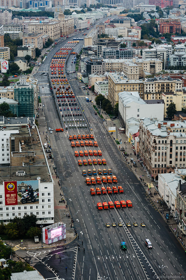 Московский парад техники 